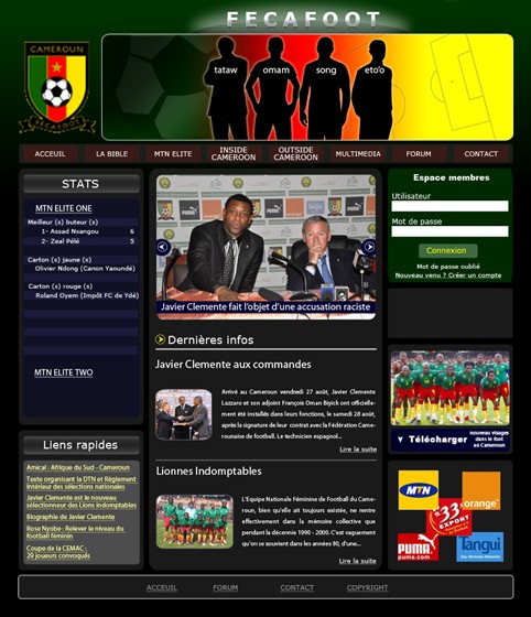Websites: soccer association